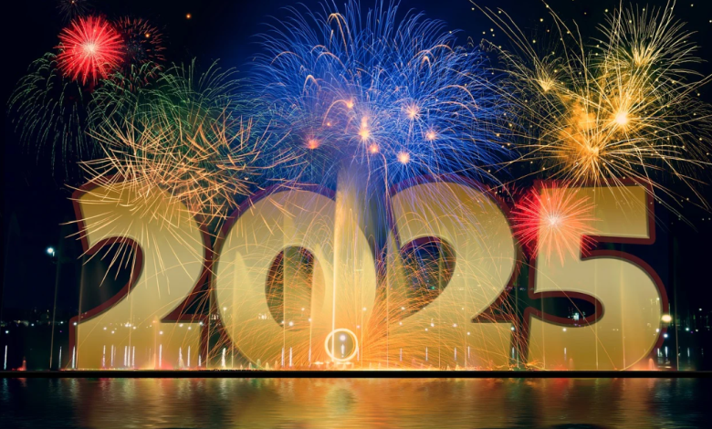 Happy New Year 2025 png