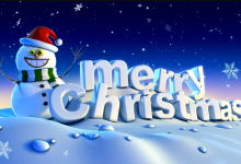 Merry Christmas and New Year Wishes 2025 gif