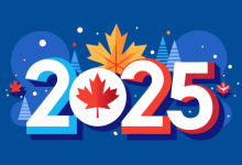 Canada Happy New Year 2025