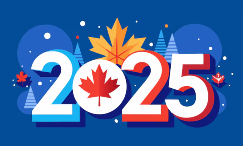 Canada Happy New Year 2025