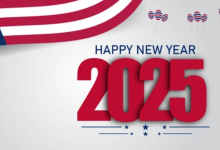 USA Happy New Year 2025 Funny Status