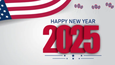 USA Happy New Year 2025 Funny Status