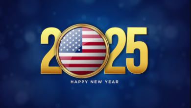 USA Happy New Year 2025 Images