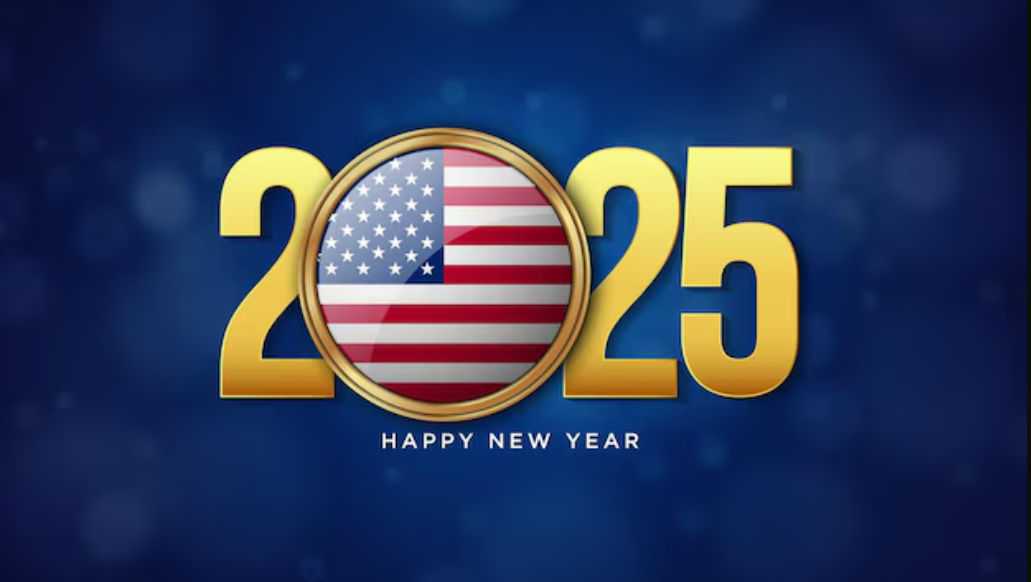 250+ USA Happy New Year 2025 Images, Pictures, Wallpaper, Photos